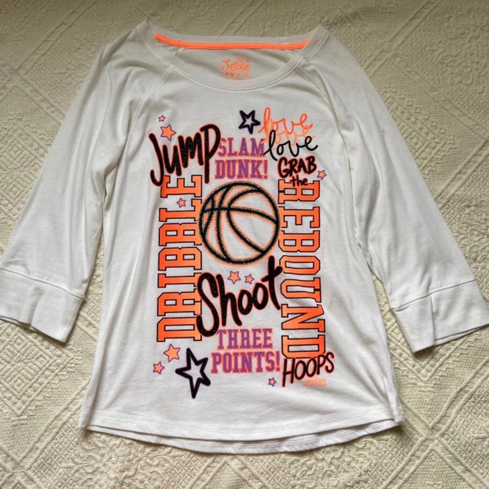 White shirt from Justice